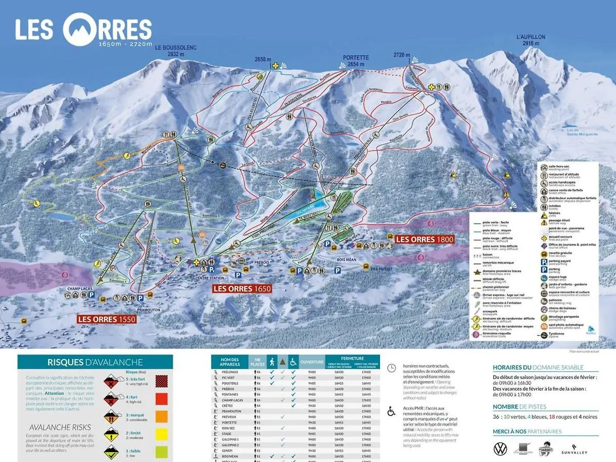 شقة Appartement 6 Personnes Aux Orres, Acces Direct Pistes, Vue Patinoire - Fr-1-322-361 ليه أورس فرنسا